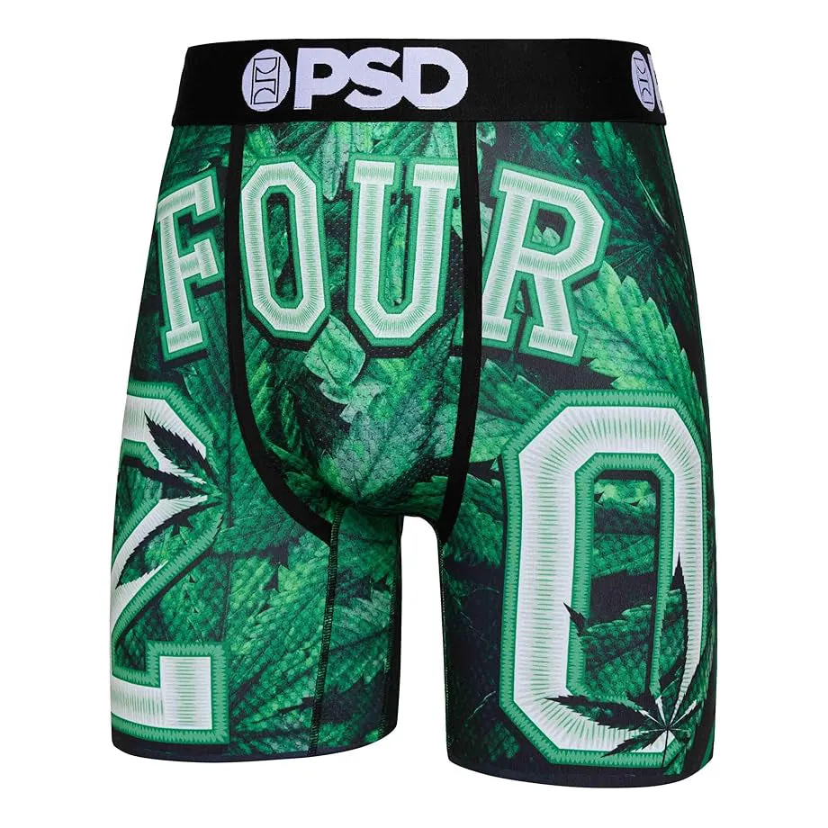 PSD Men's Multicolor MMF Boxer Briefs Extra Large Underwear (Knit) - 424180090-MUL-XL