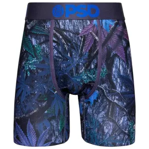 PSD Men's Multicolor Moisture-wicking Fabric Cool Bud Tree Boxer Brief Large Underwear - 423180033-MUL-L