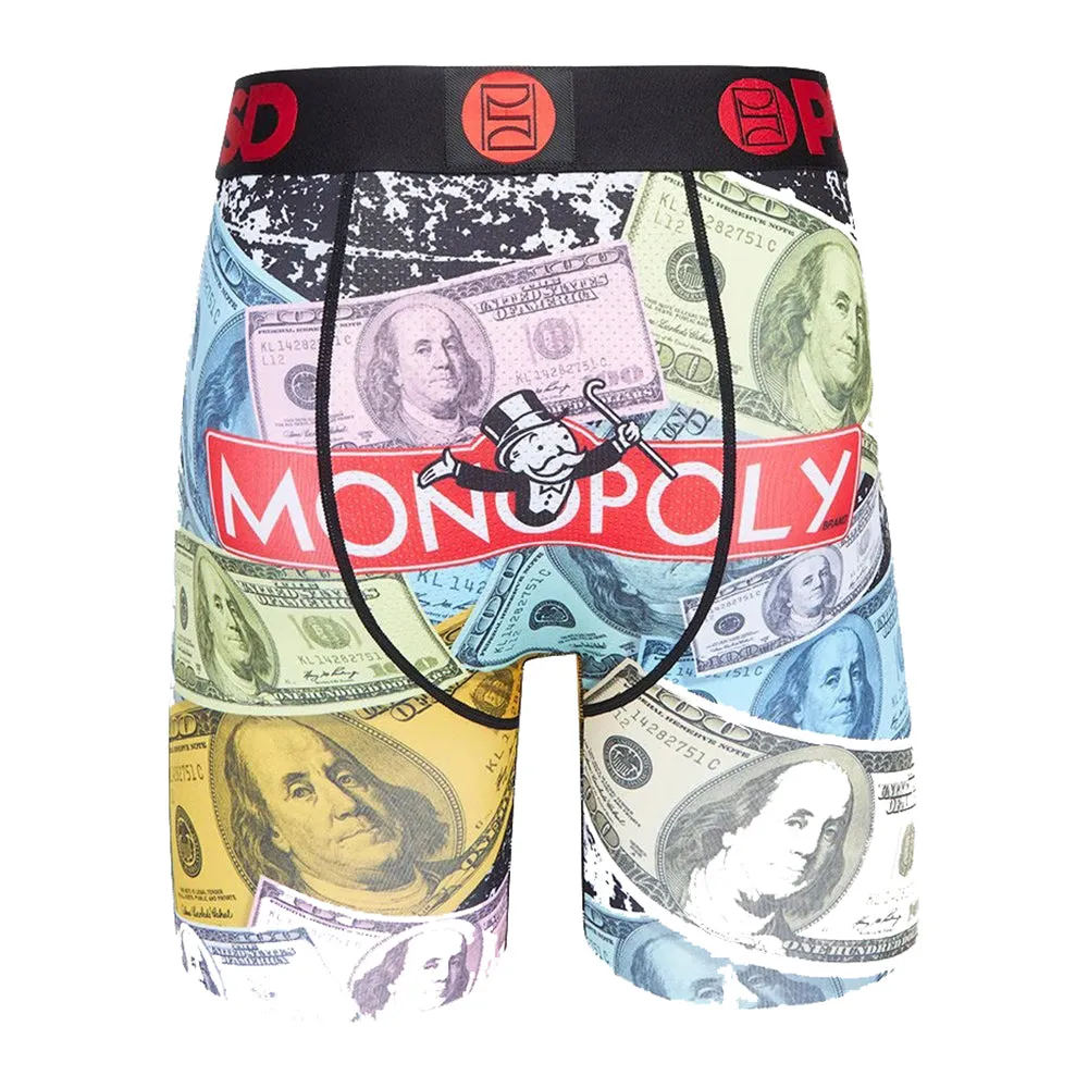 PSD Men's Multicolor Money Game Boxer Briefs Underwear - 122180010-MUL