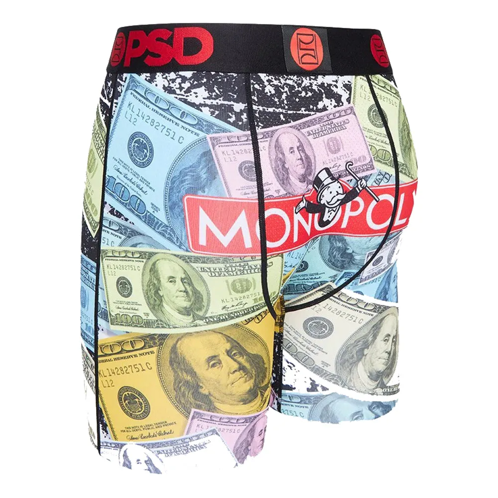 PSD Men's Multicolor Money Game Boxer Briefs Underwear - 122180010-MUL