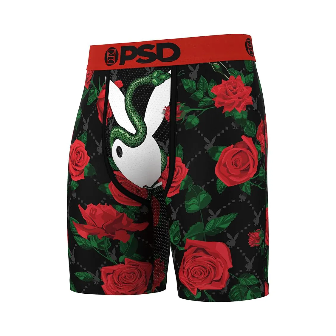 PSD Men's Multicolor Playboy Slither Boxer Briefs Extra Large Underwear - 324180006-MUL-XL
