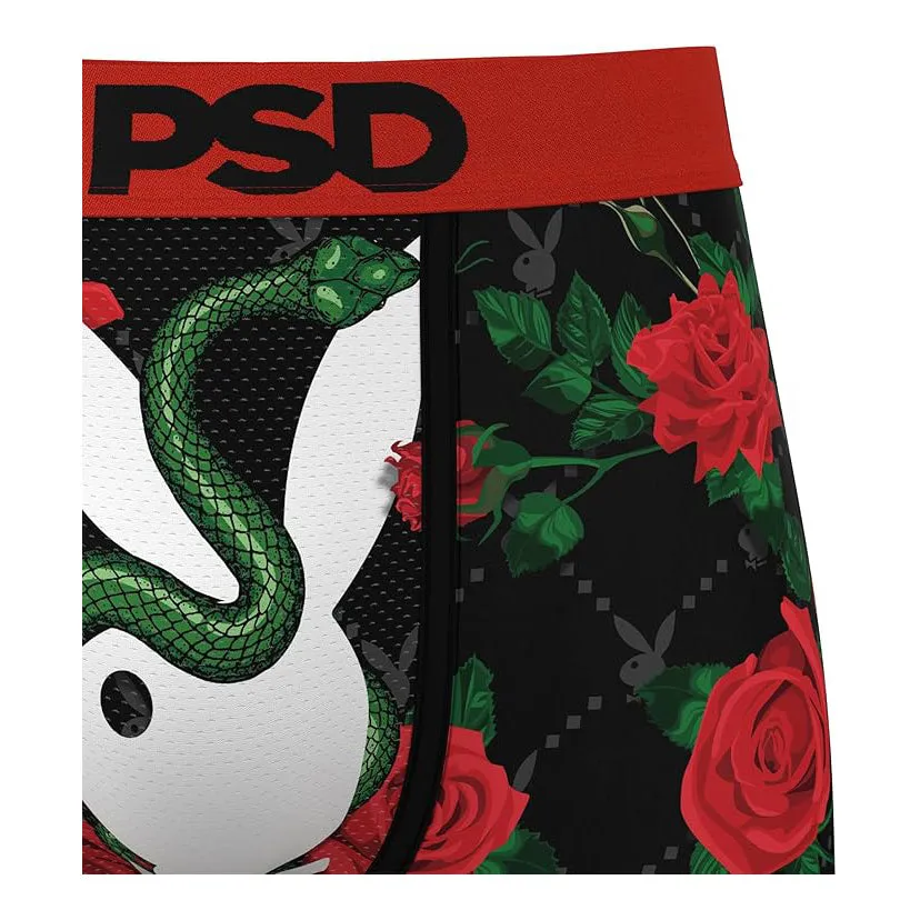 PSD Men's Multicolor Playboy Slither Boxer Briefs Extra Large Underwear - 324180006-MUL-XL