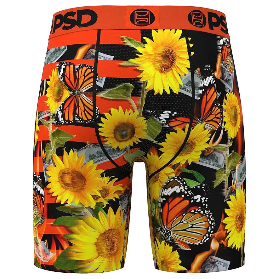 PSD Men's Multicolor Sunfire Split Boxer Briefs Extra Large Underwear - 324180062-MUL-XL