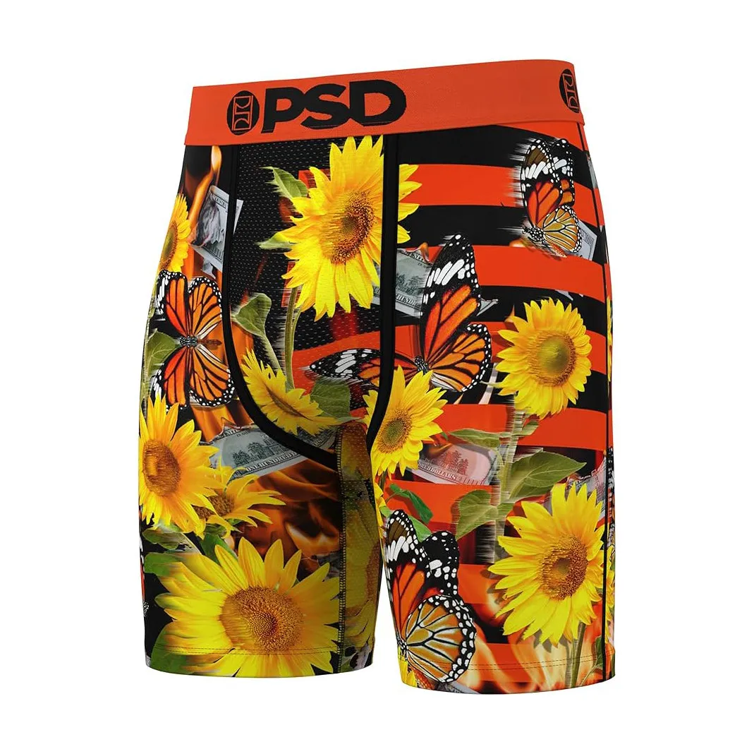 PSD Men's Multicolor Sunfire Split Boxer Briefs Extra Large Underwear - 324180062-MUL-XL
