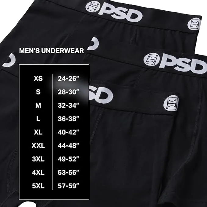 PSD Men's Multicolor Thunder Lux Boxer Briefs Medium Underwear - 424180215-MUL-M