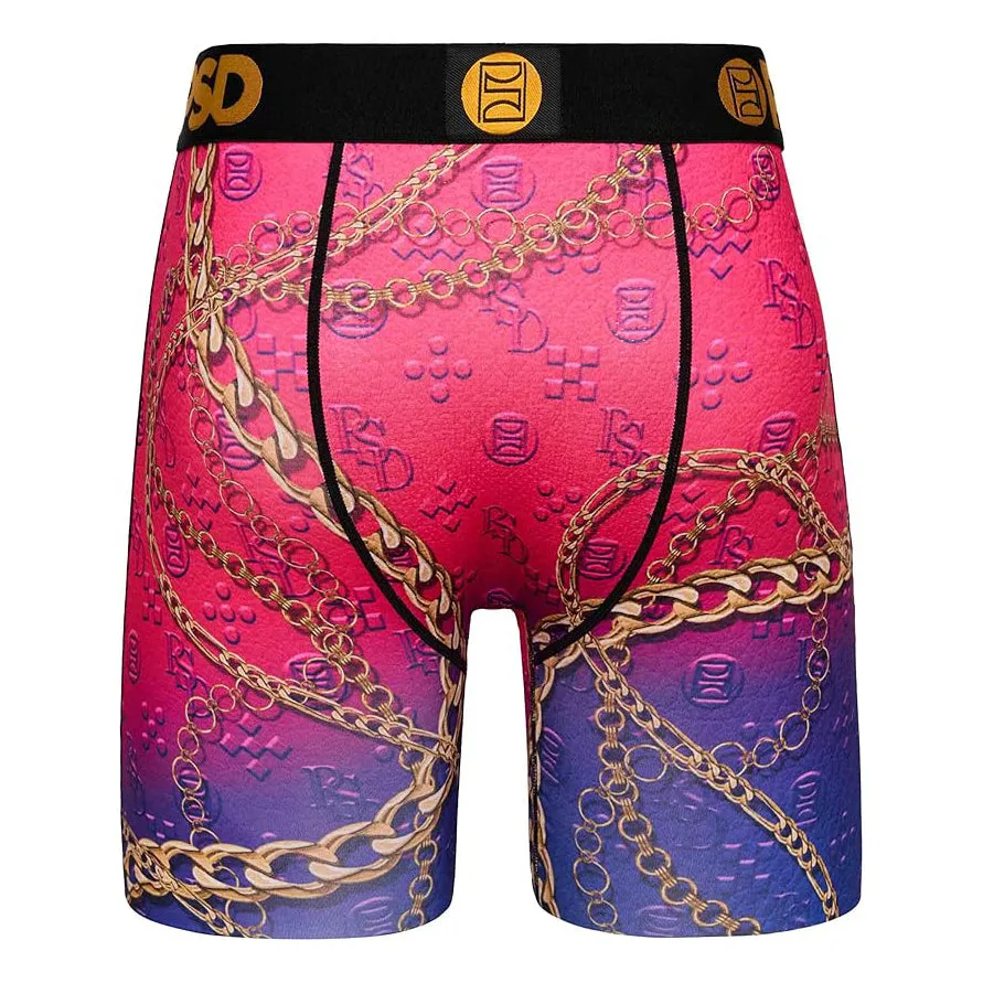 PSD Men's Multicolor Thunder Lux Boxer Briefs Medium Underwear - 424180215-MUL-M