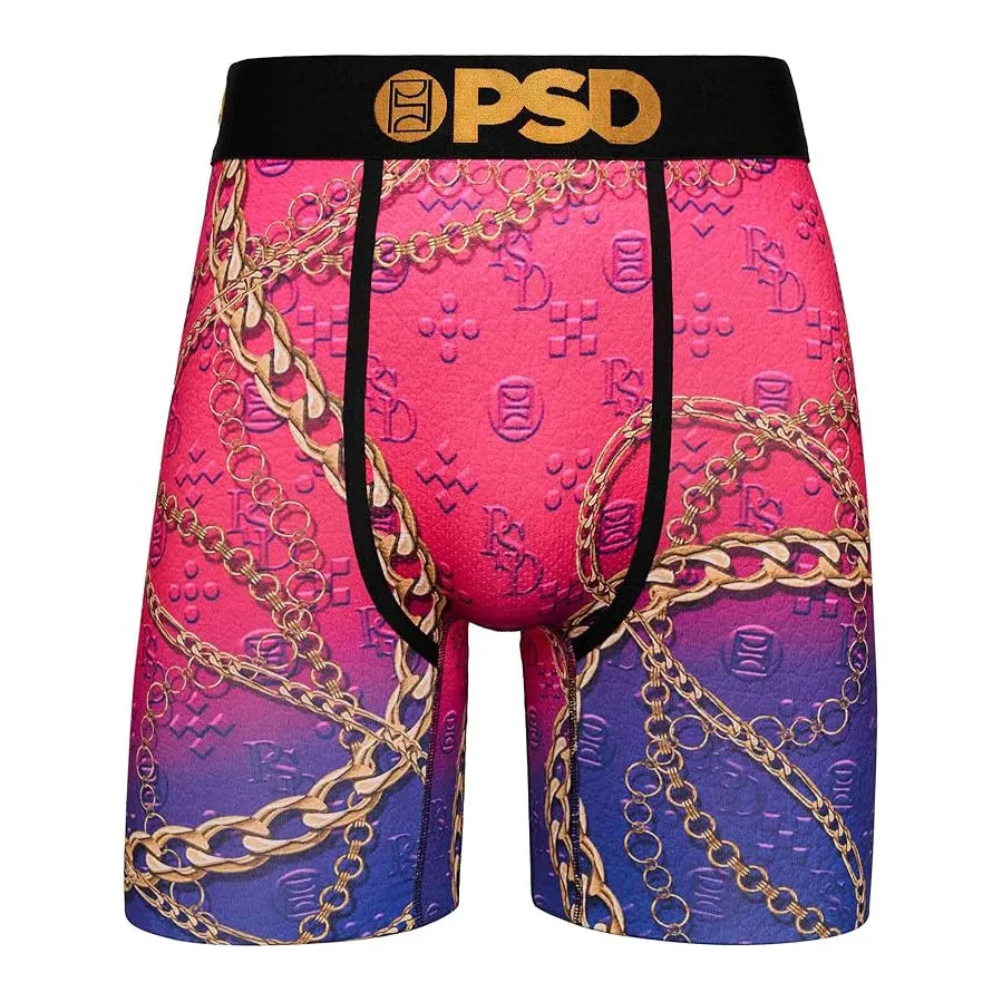 PSD Men's Multicolor Thunder Lux Boxer Briefs Medium Underwear - 424180215-MUL-M