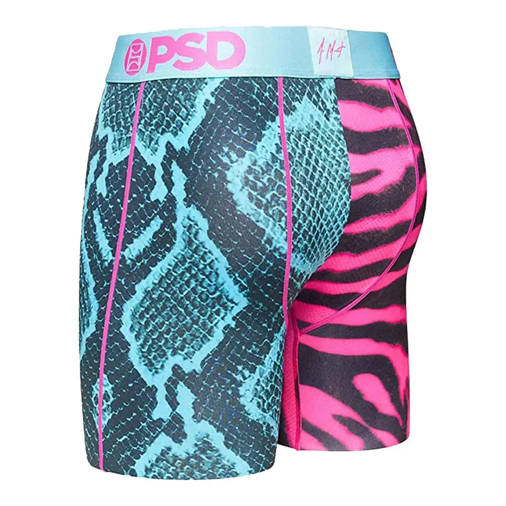 PSD Men's Multicolor Wild Skins Boxer Briefs Underwear - 332180128-MUL