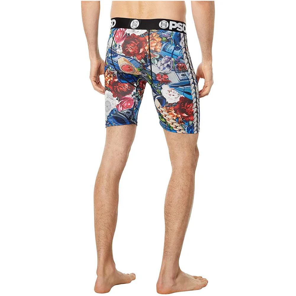 PSD Men's Multicolor Wild Stacks Boxer Briefs Underwear - 422180057-MUL