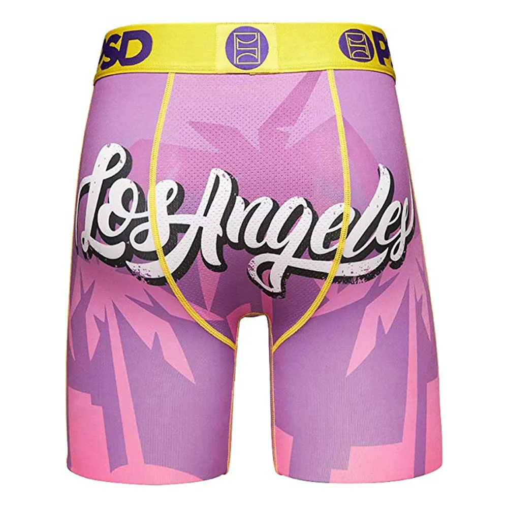 PSD Men's Purple La City Boxer Briefs Underwear - 121180006S-PUR