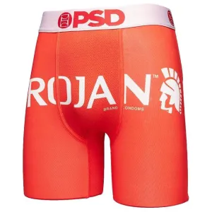 PSD Men's Red Trojan Ask Me Boxer Briefs Underwear - 121180075-RED