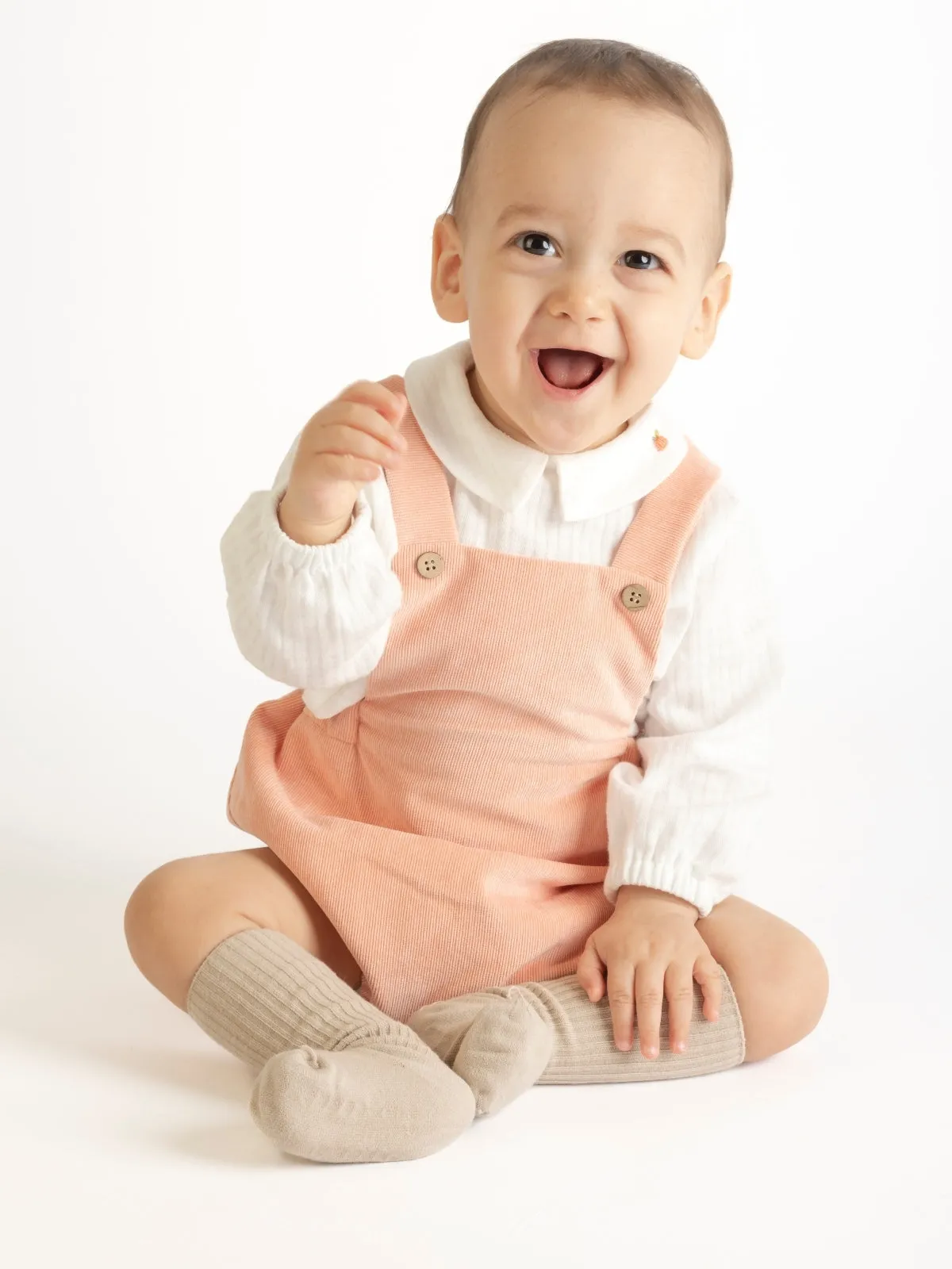 Pumpkins Corduroy Baby Bubble Set