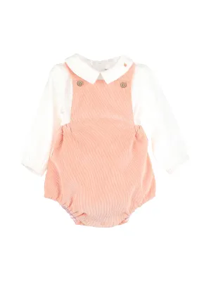 Pumpkins Corduroy Baby Bubble Set