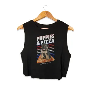 Puppies & Pizza | Crop Top