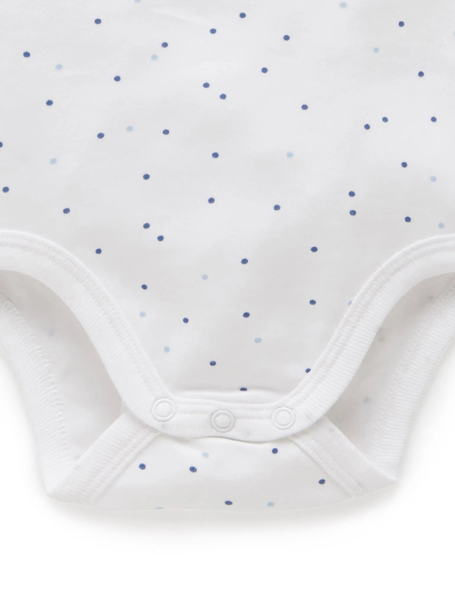 Purebaby - 2 Pack Singlet Bodysuit | Pale Blue