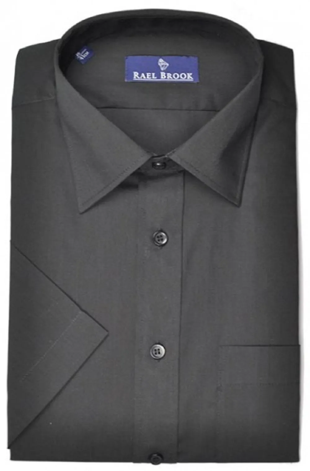 Rael Brook Men's Formal Short Sleeve Easy Care Shirts Size  14.5 to 23"