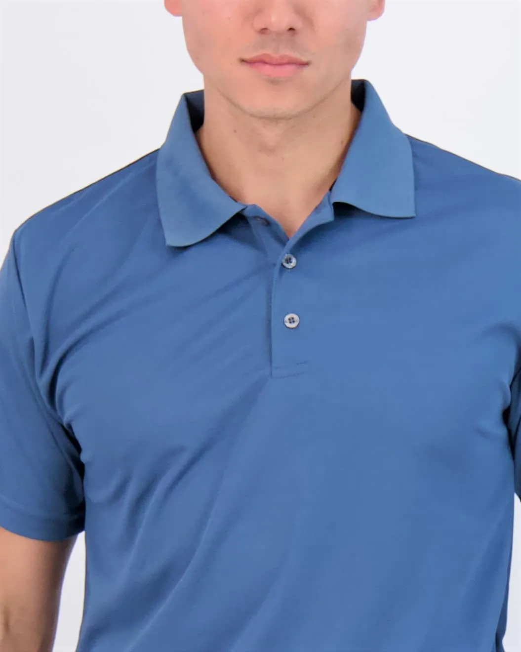 Real Essentials Mens Big and Tall Dry Dri Fit Polo Shirt Short Sleeve Golf Tennis Active Athletic Performance King Size Casual Tee