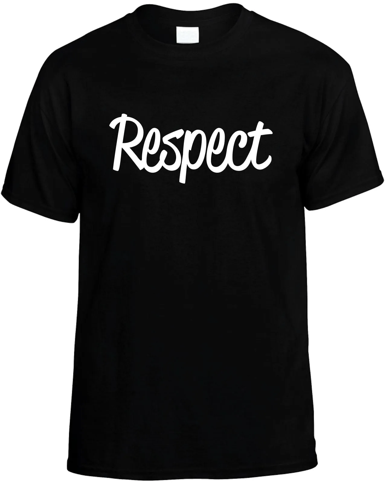 Respect Motivational Unisex T-Shirt Novelty Graphic Tee Shirt