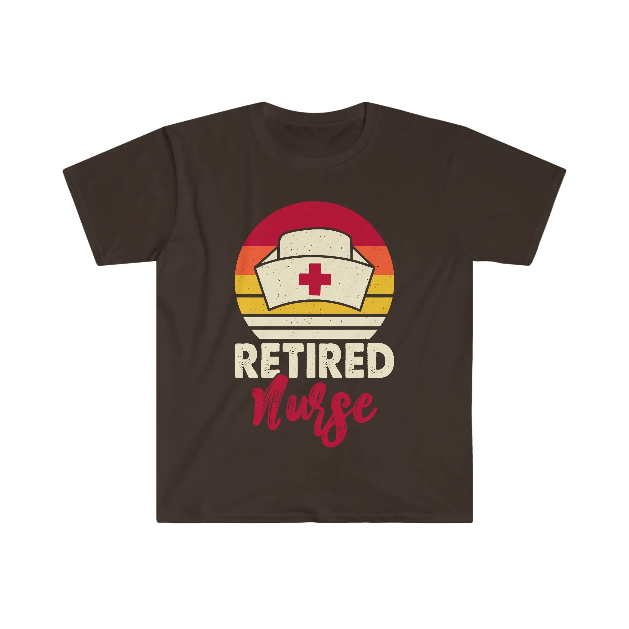 Retro Retired Nurse Shirt