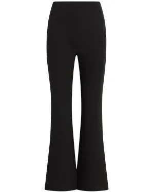 Rio High Rise Flare Pant in Black