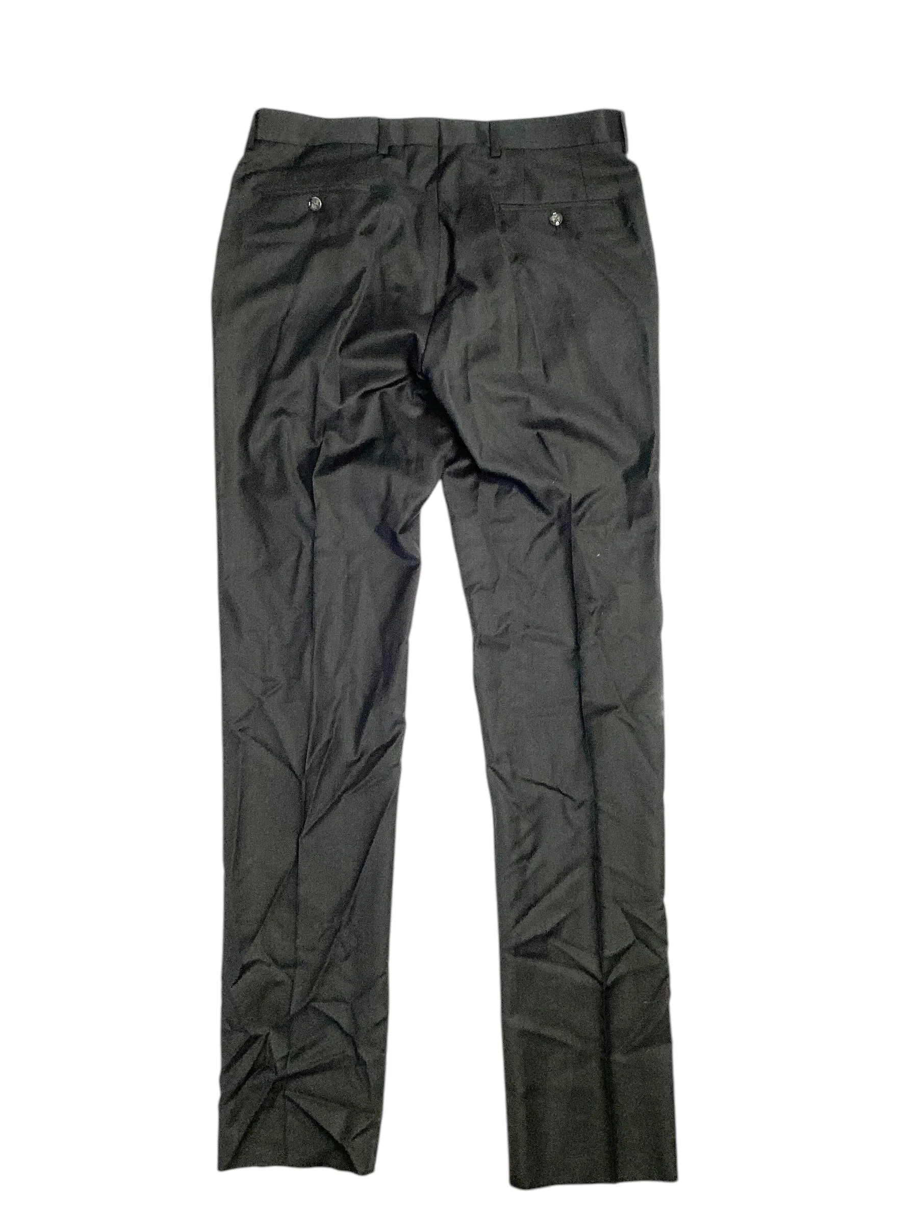 Robert Graham Mens Modern Fit Sharkskin Suit Dress Pants Hunter Green Waist 38