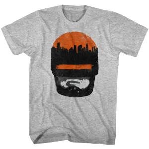 Robocop Sunset Over Delta City Men's T-Shirt