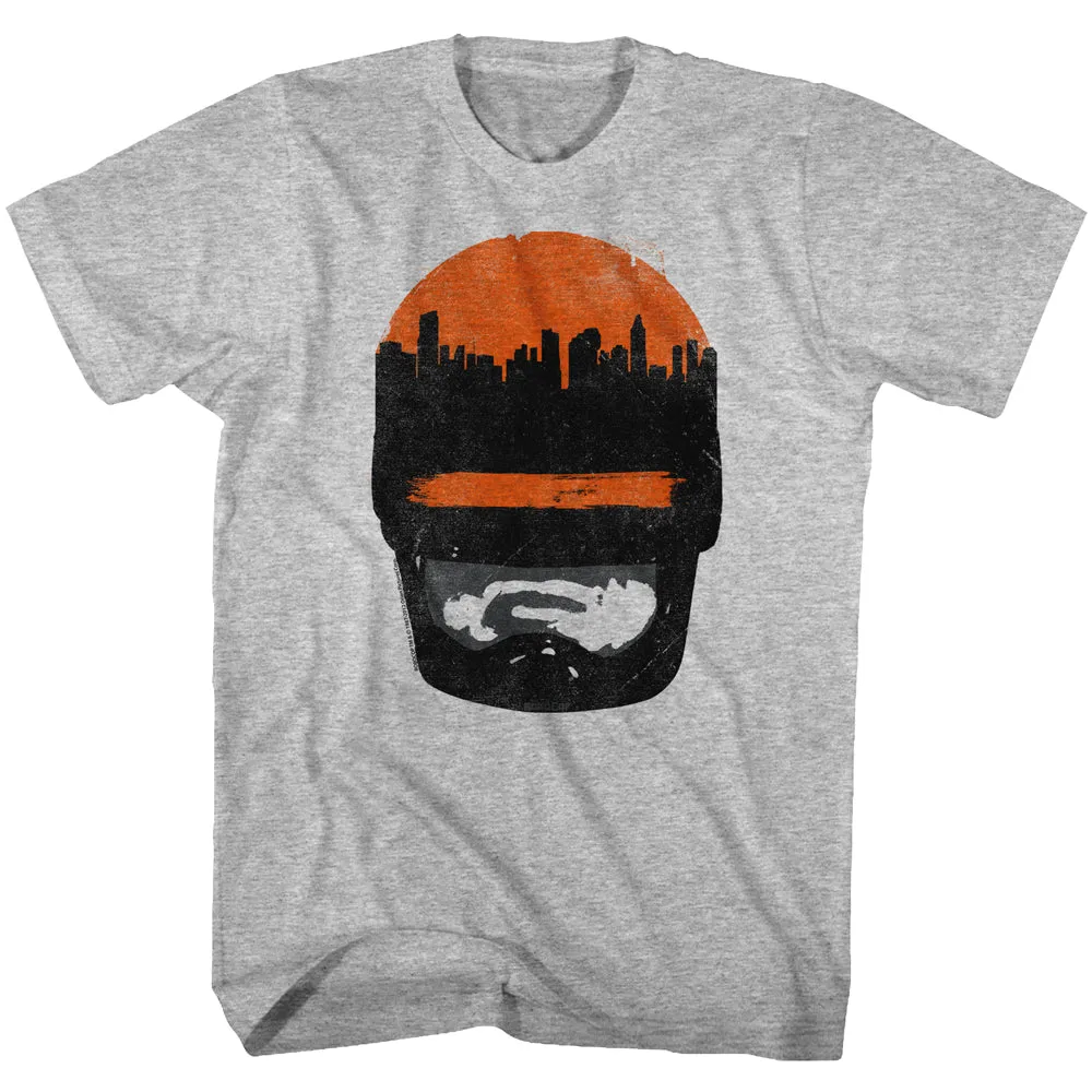 Robocop Sunset Over Delta City Men's T-Shirt