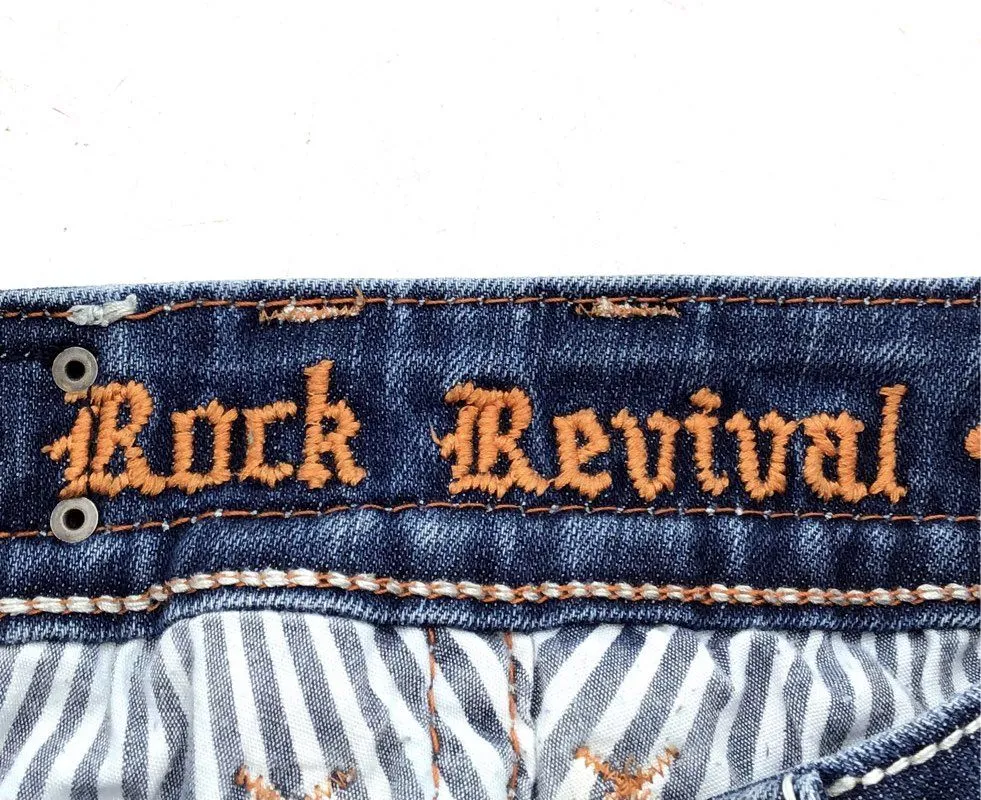Rock Revival Women's Blue Noelle Medium Wash Skinny Jeans - Size 28