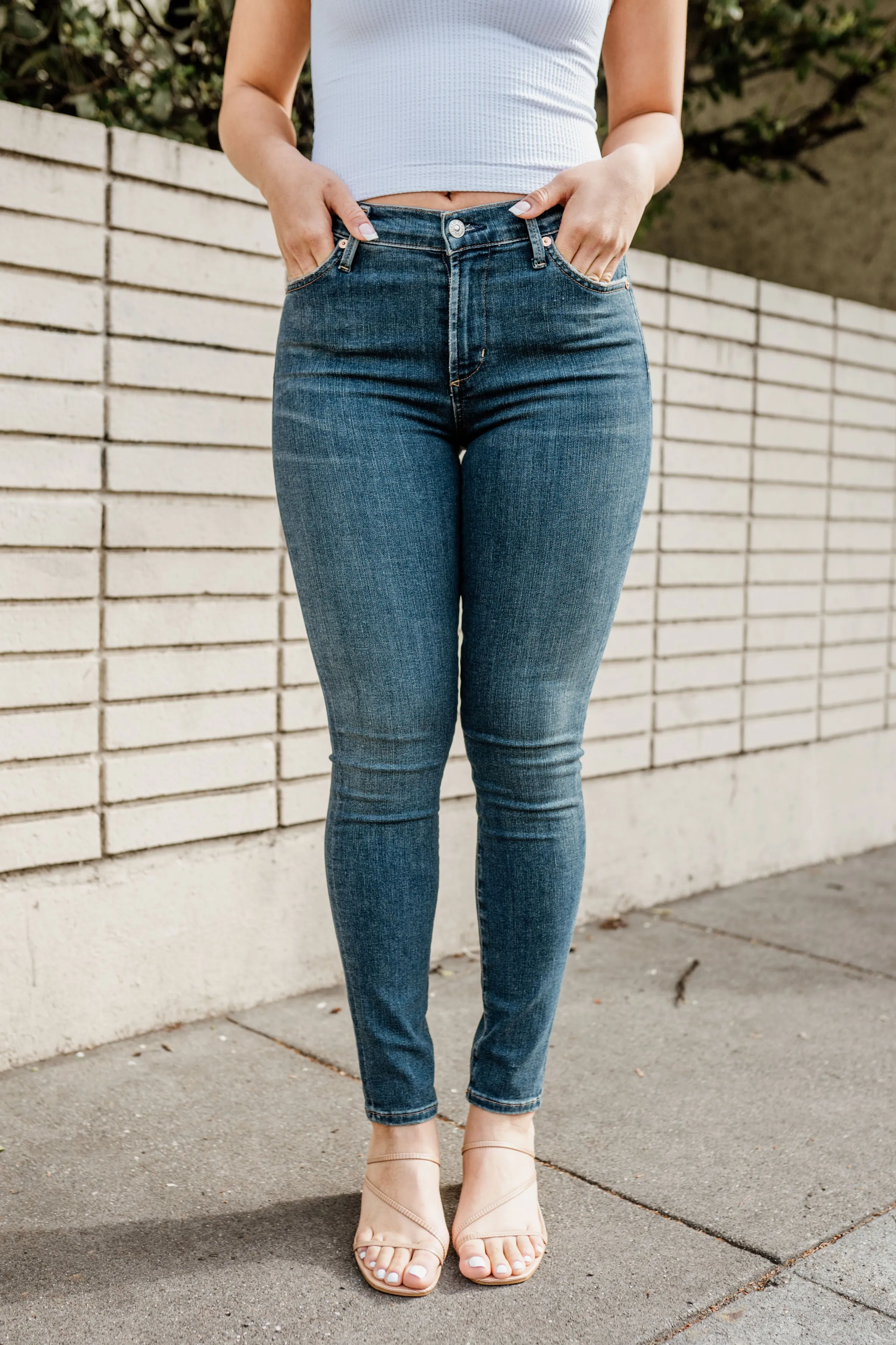 Rocket Ankle Mid Rise Skinny