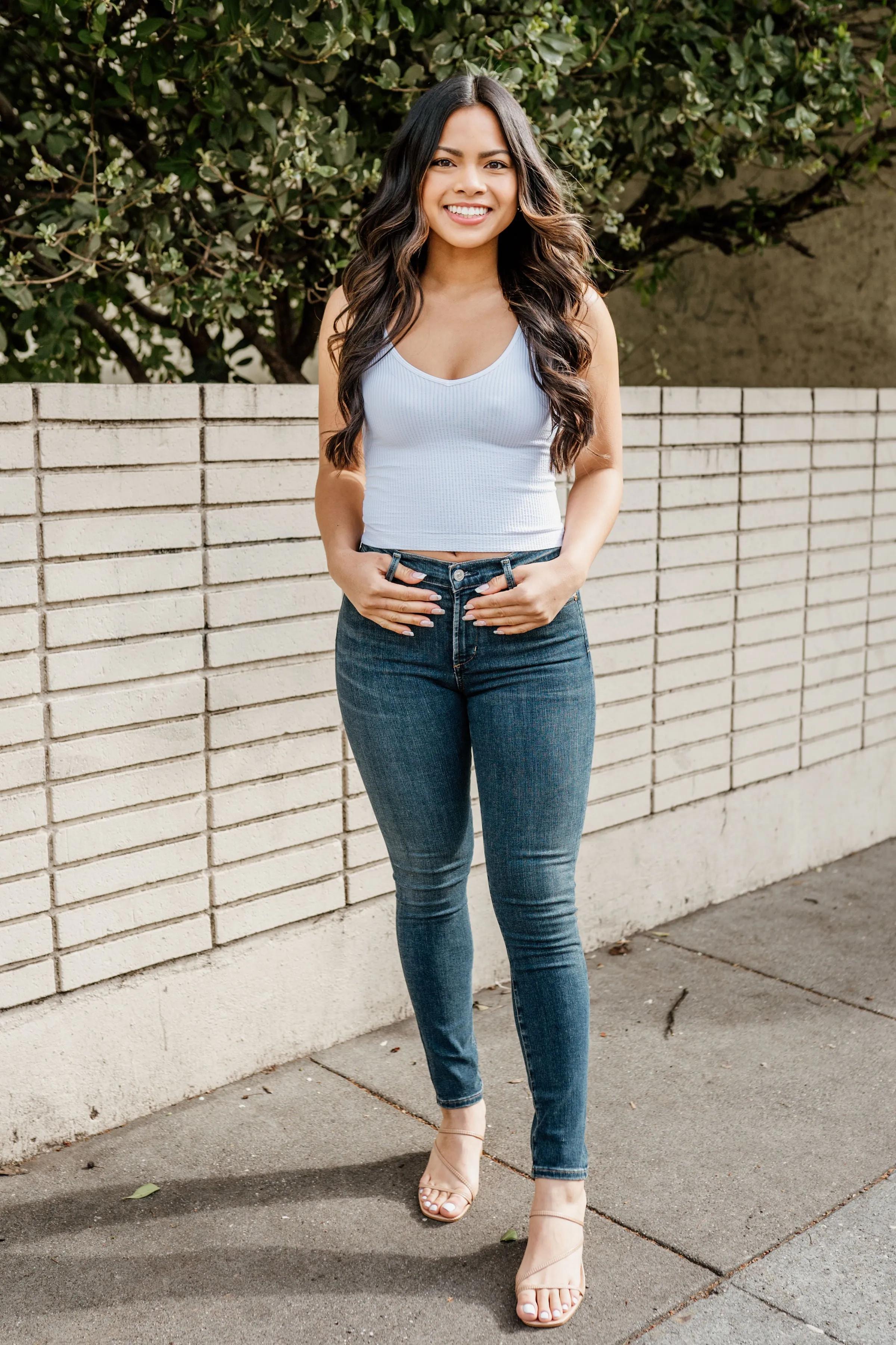 Rocket Ankle Mid Rise Skinny