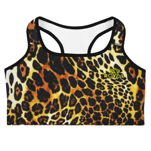 ROYAL. |  Urban Resort | FUTURE TRIBE Eye of Ra Fashion Sports Bra ANIMAL 1 LEOPARD