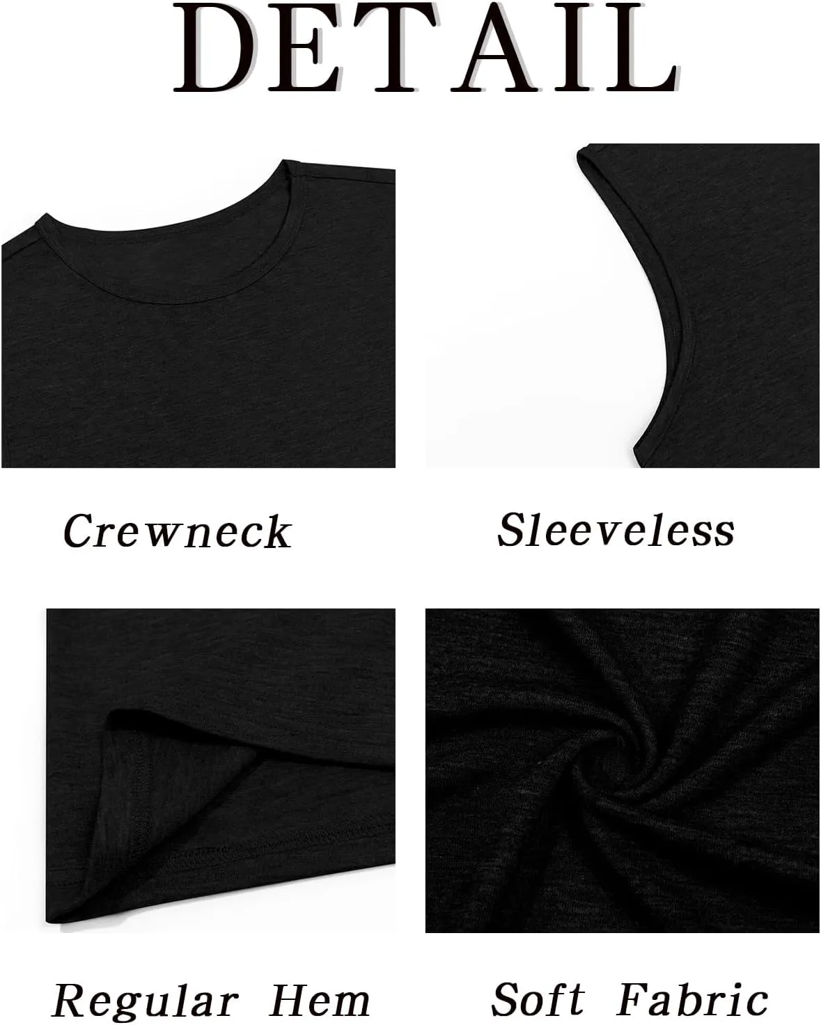 Runcati Mens Workout Tank Tops Sleeveless Gym Muscle Athletic T Shirts Casual Summer Beach Tops