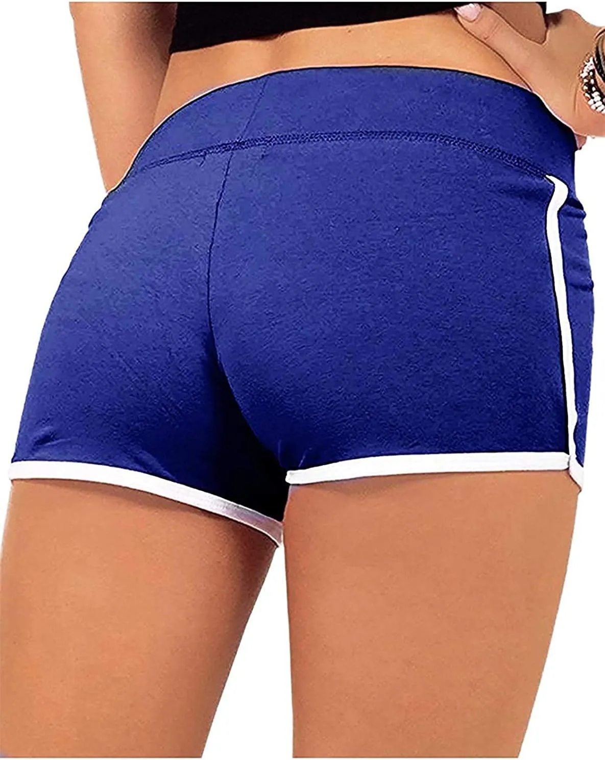 Running Shorts for Women High Waisted Athletic Gym Yoga Sporty Workout Shorts