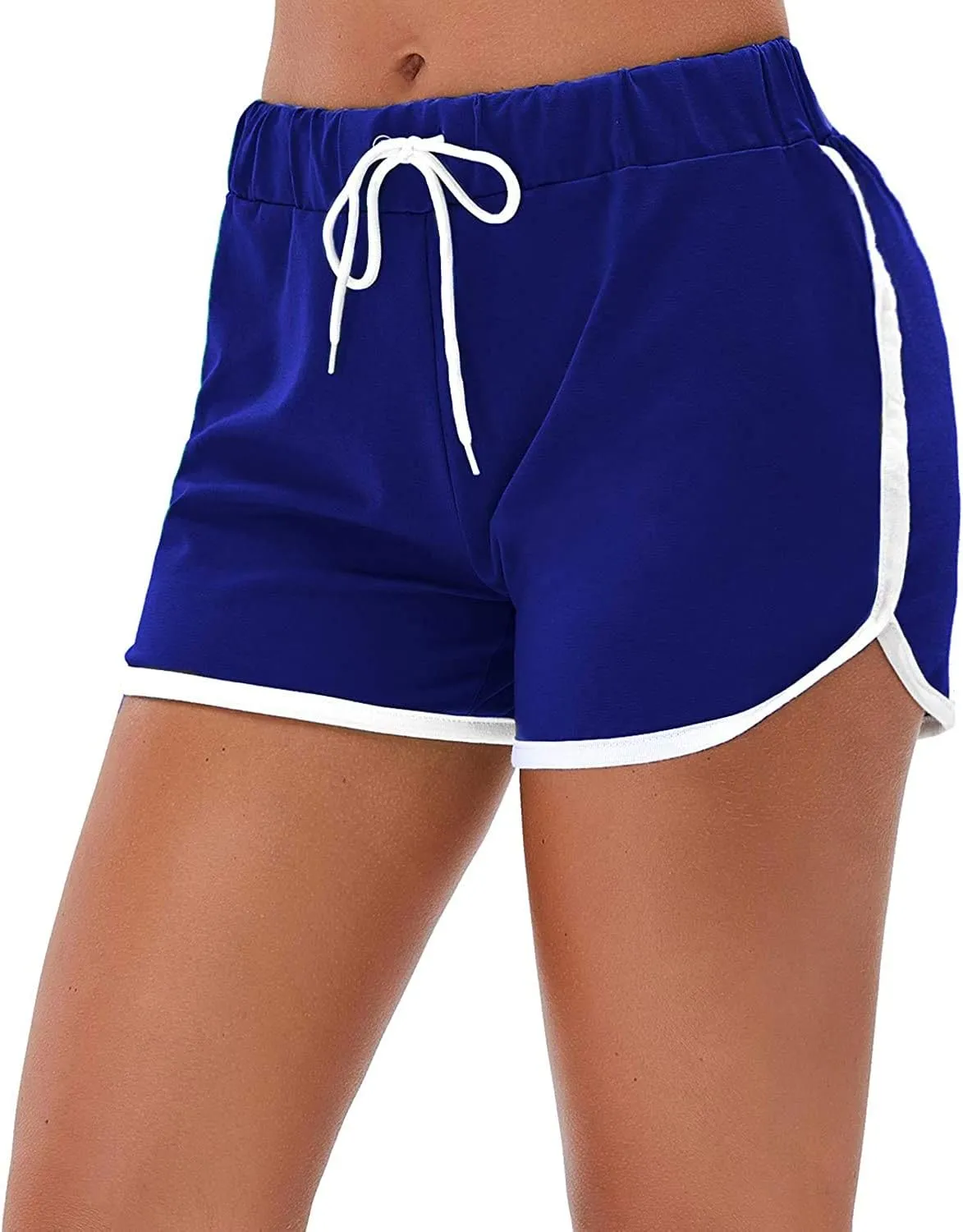 Running Shorts for Women High Waisted Athletic Gym Yoga Sporty Workout Shorts
