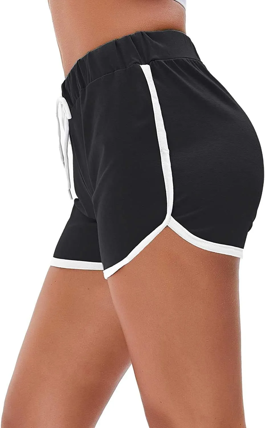 Running Shorts for Women High Waisted Athletic Gym Yoga Sporty Workout Shorts