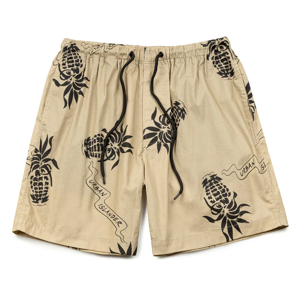 Sabotage SBTG x Urban Islander Ombak Shorts | Sand