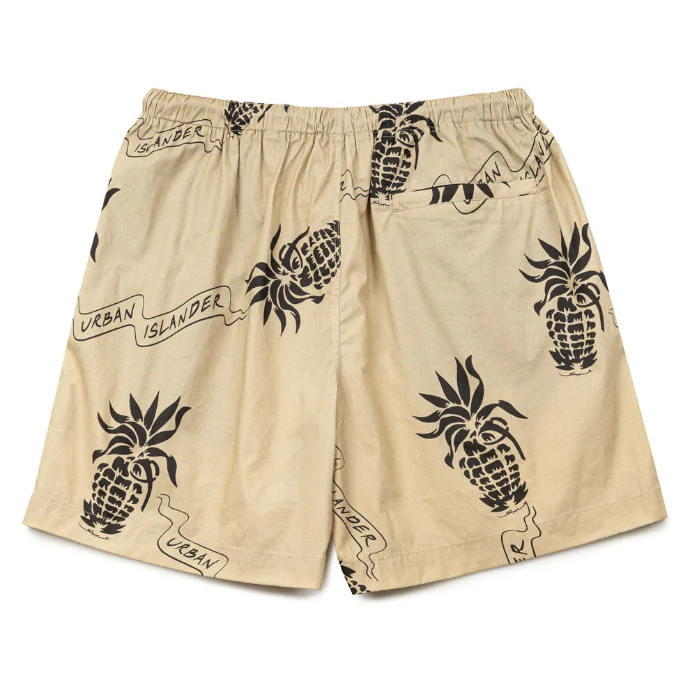 Sabotage SBTG x Urban Islander Ombak Shorts | Sand