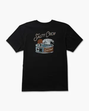 Salty Crew Tuna Can Tee - BLACK