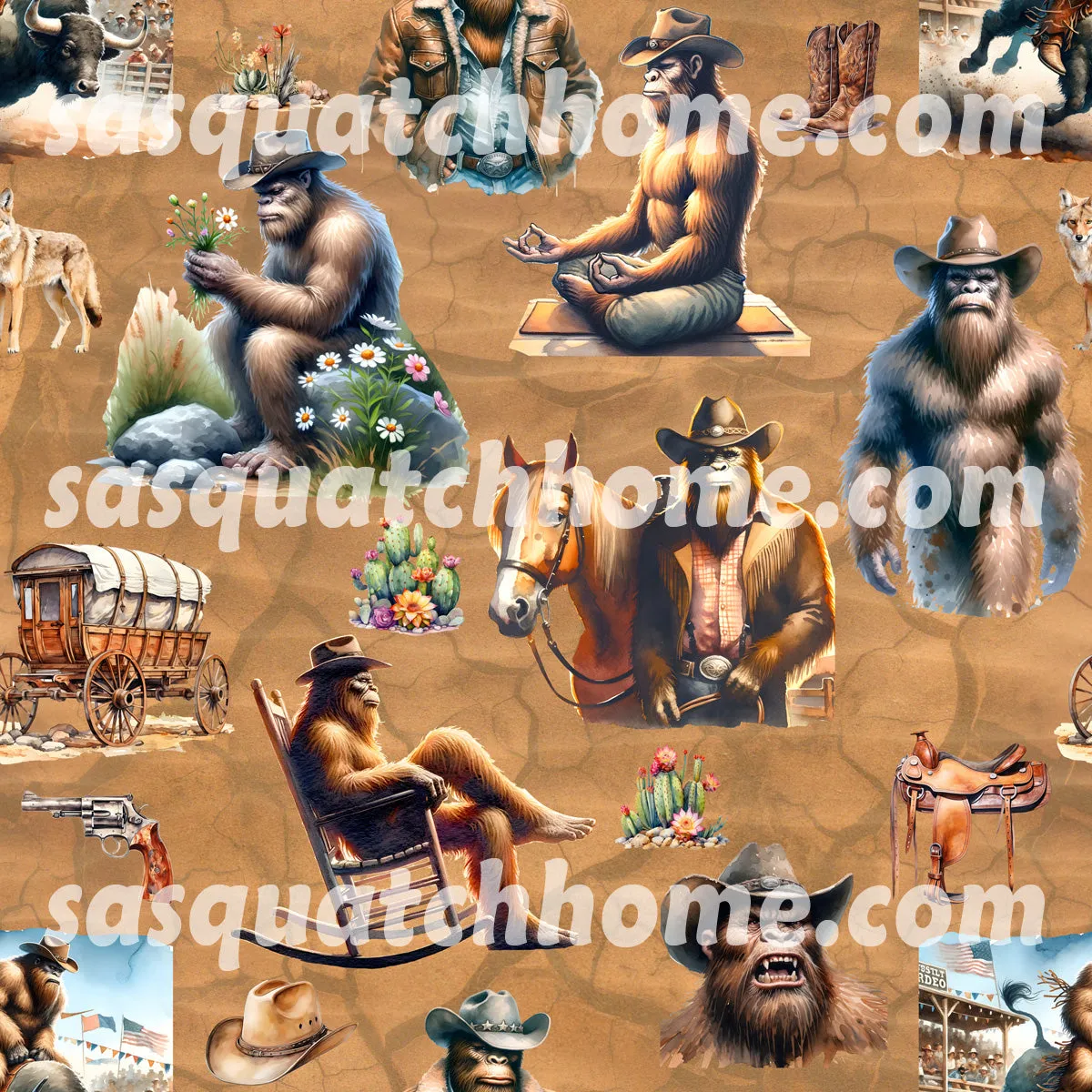 Sasquatch / Bigfoot Sexy Women G String Thong Underwear