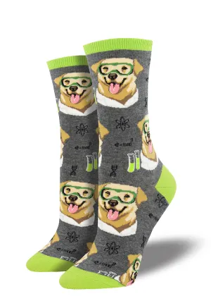 Science Labrador Women's Crew Socks