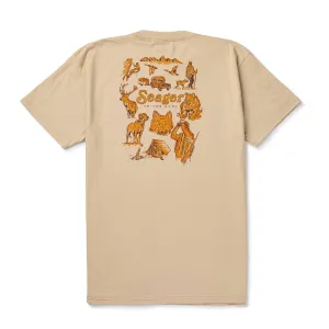 SEAGER On The Hunt Tee - CREAM