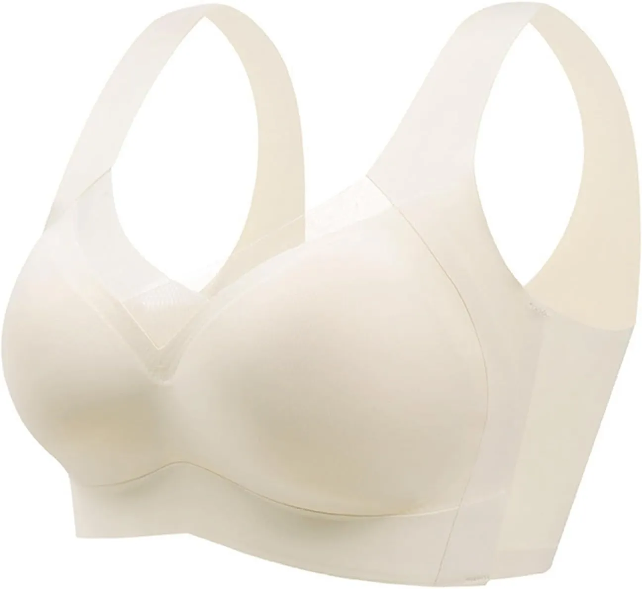 Seamless Bras Vest Women Plus Size Wirefree Support Sports Bra Everyday Bras No Underwire Comfortable Wireless Padded Bras