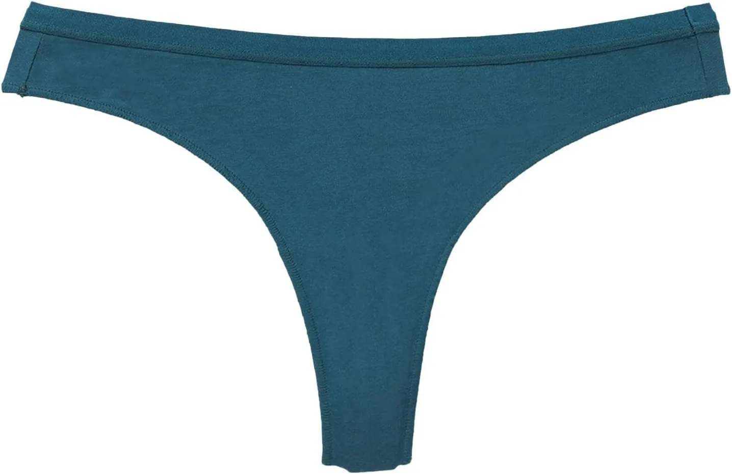 Seamless Breathable No Show Thong Sexy Panties for Women Low Waist Solid Stretch Bikini Underwear Comfy Soft Briefs