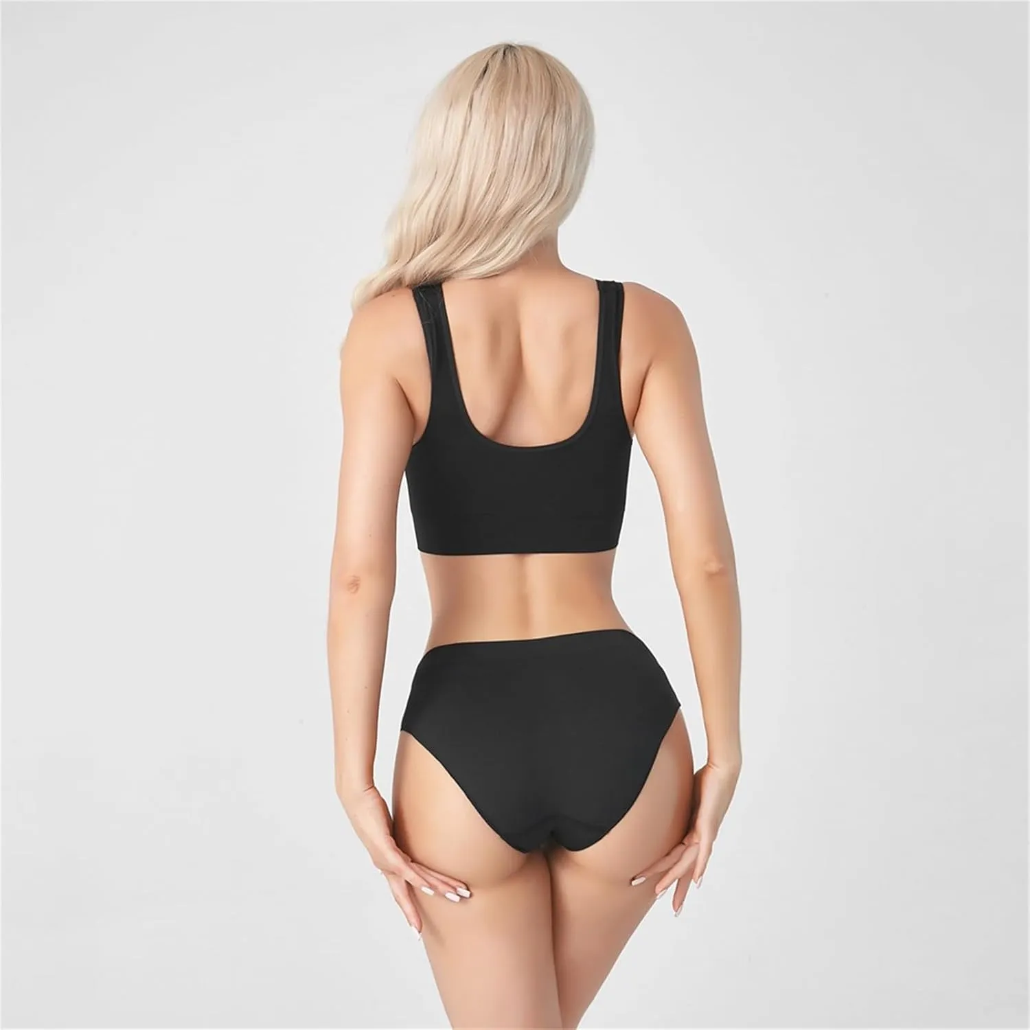 Seamless Underwear for Women, No Show Panties Invisibles Briefs Soft Stretch Bikini Underwears, Womens Underwear