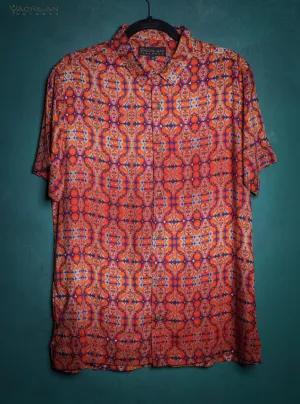 Shirt Men Half Sleeves / Viscose AOP - REDER