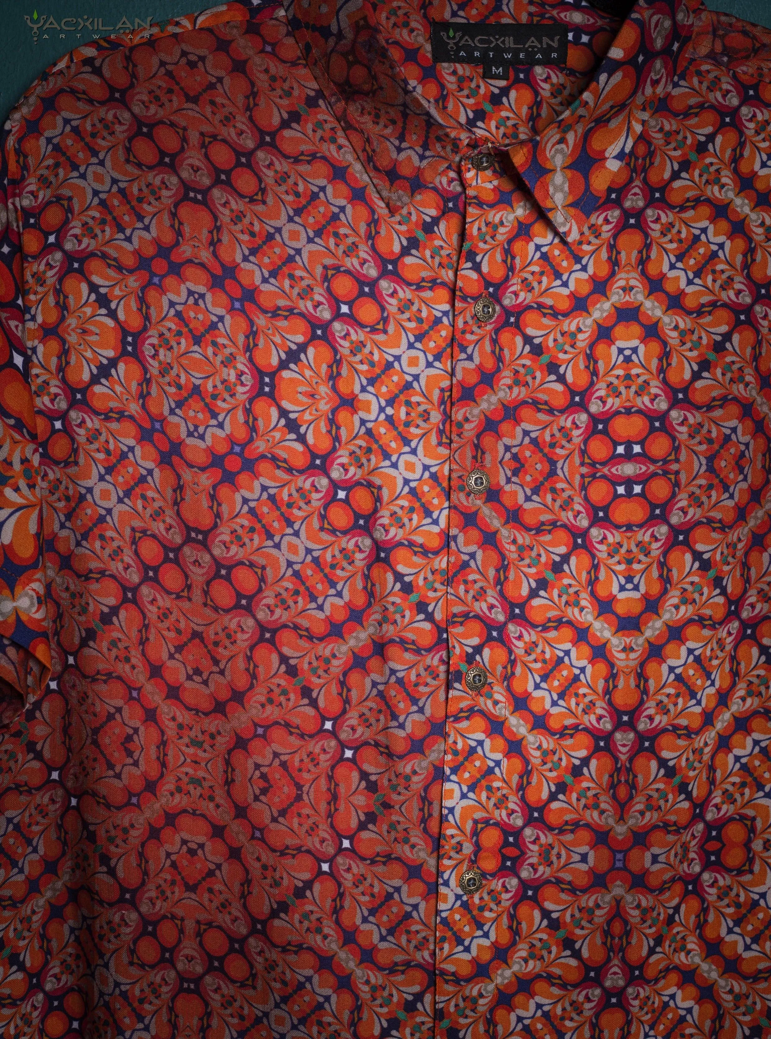 Shirt Men Half Sleeves / Viscose AOP - REDERDELIKS
