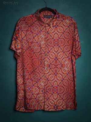 Shirt Men Half Sleeves / Viscose AOP - REDERDELIKS