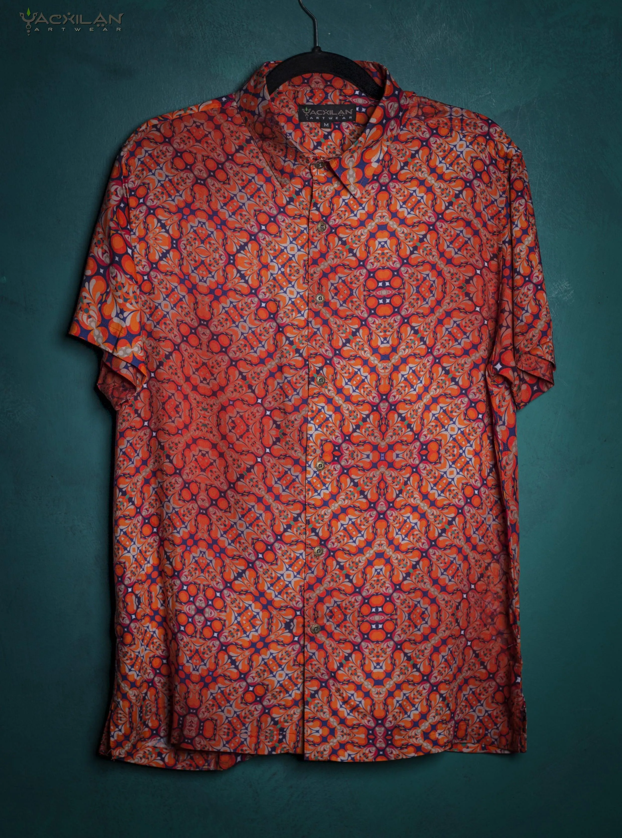 Shirt Men Half Sleeves / Viscose AOP - REDERDELIKS