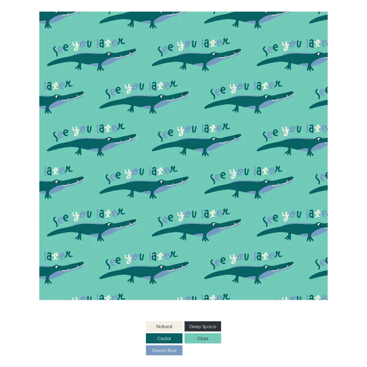 Short Sleeve Alligator PJ/KicKee Pants