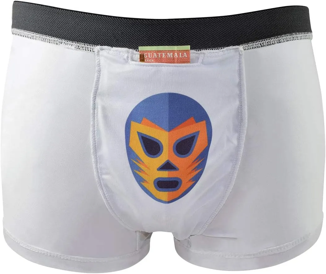 Signature SP Super Soft Breathable Boxer Brief Trunk, Men's Underwear :: Neon Little Dancers